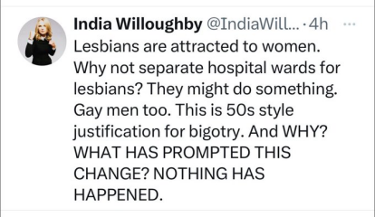 Apparently.....