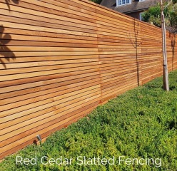 How to stain/paint fence to look like cedar.