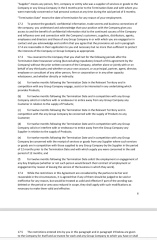 Made redundant - can I go and work for a competitor?