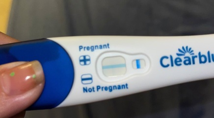 Took a test and can’t tell whether it’s negative or positive…