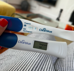 5 weeks Pregnant Clear Blue Not Progressing...