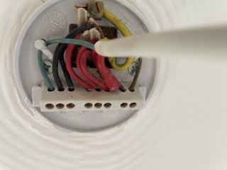 Any electricians about? Ground (not earth) wire