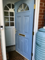 Help, what colour hardware for my front door? (Pics)