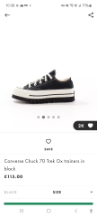 I am about to buy these ugly trainers, but you can save me...