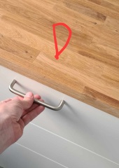 Help me choose handles for kitchen cupboards/drawers