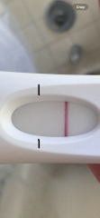 Can anyone else see the “faint” line? Or am I imagining it?!
