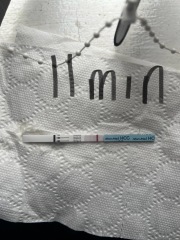 Faint line?