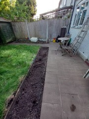 How best to extend patio surface?