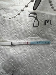 Faint line?