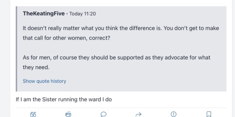 That women should not have to share changing rooms with men