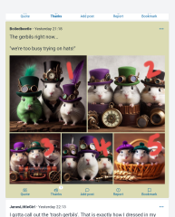 Aston University + gerbil merch thread