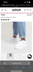 I am about to buy these ugly trainers, but you can save me...