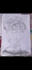 This isn't an average 8 year olds drawing is it??