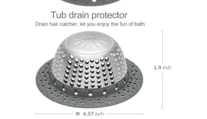 Any suggestion for hair catcher for bathroom basin, shower