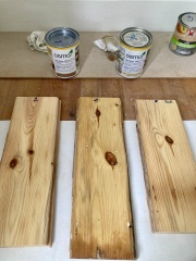 What finish for an old pine floor?