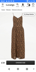 Cotton leopard print plus size dress