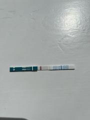 Clear blue test. Evap line or positive