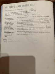 Cake recipes for a rubbish baker