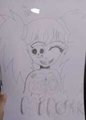 This isn't an average 8 year olds drawing is it??