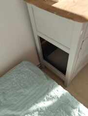 Show me your concealed/hidden cat litter boxes and/or areas!