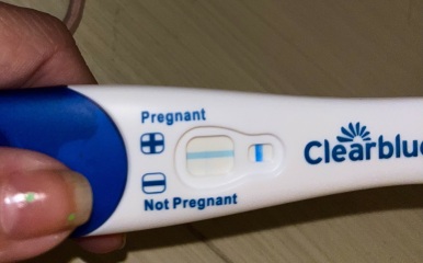 Took a test and can’t tell whether it’s negative or positive…