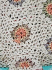 It's crochet,  knit and natter thread 11. So much yarn we need a yarn barn.