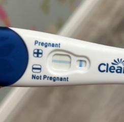 Positive pregnancy test or evaporation line?