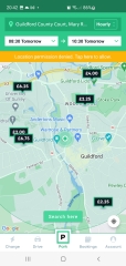 How much do you pay you commute/park each day for work?