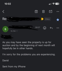 My neighbour’s downpipe is leaking into my house - what can I do??