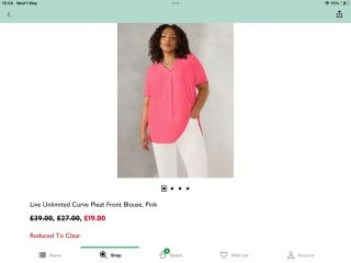 A very specific shape of top