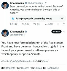 "Brilliant moment pro-Israel protesters get their own back on pro-Palestine mob"