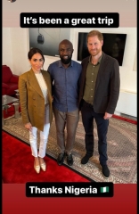 Meghan and Harry spotted out and about - Naija Edition