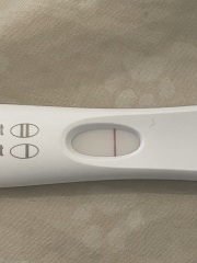Am I just seeing things or am I pregnant ? Potential positive test