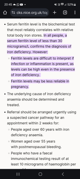 To think NHS guidelines are made on pure whim?