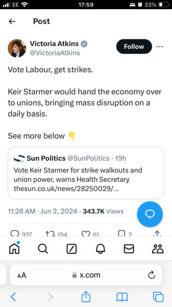 Thread 47 Sunak : The Ship of Fools sails on