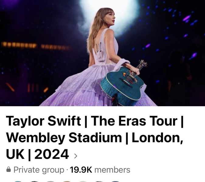 AIBU to myself over stressing about the seating plan at the Taylor Swift Era's tour