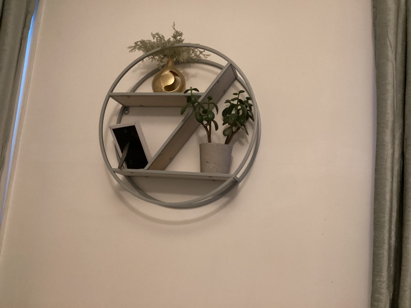 What do you have on the walls in the bedroom?