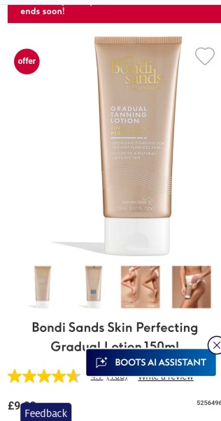 Amazing fake tan for pale skin