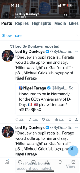 Breaking - Farage attacked by missiles - FARAGE is OK!!