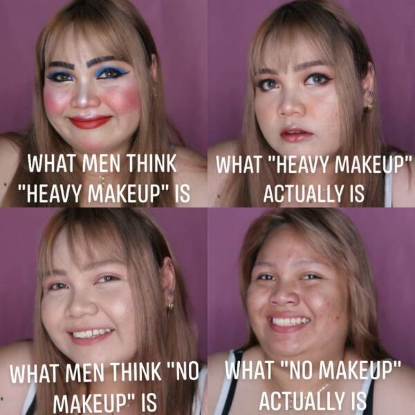 make up is misogynistic oppression
