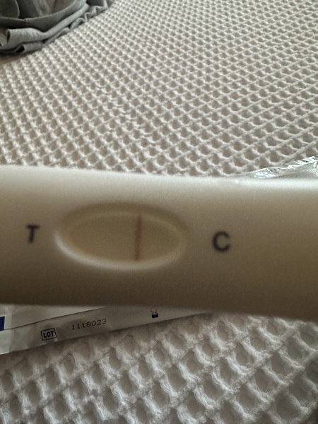 Positive pregnancy test or evap line?