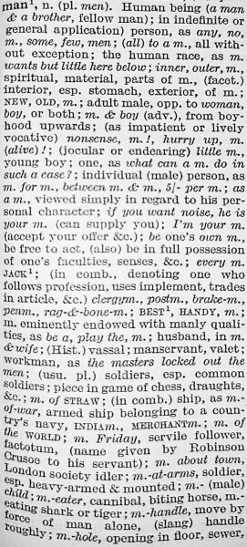 Reflecting on the recent changes in language