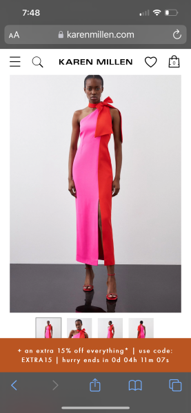 I need an absolute stunner of a dress