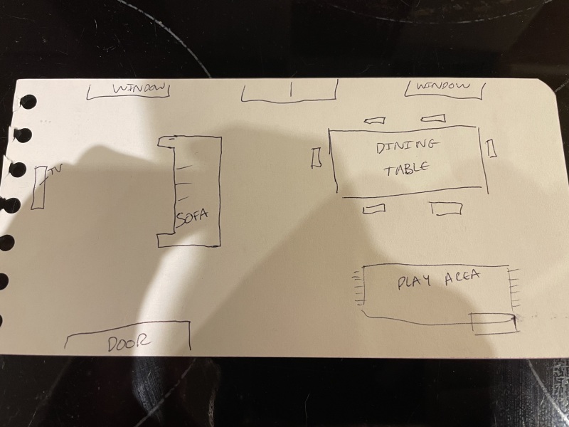 To think one room can have 3 uses? Pic included
