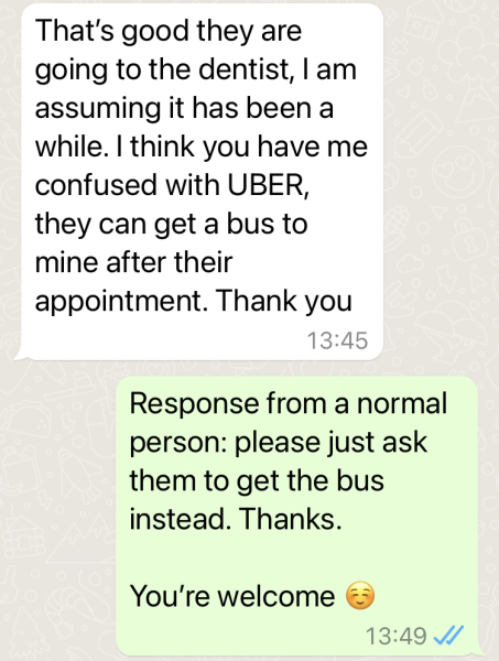 Please help me compose a reply to my (difficult) ex-husband