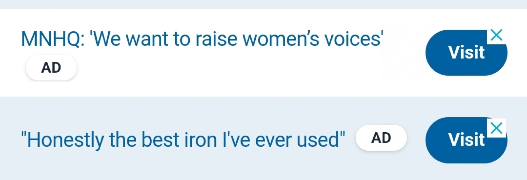 To find how these ADs lined up bloody hilarious (pic inc)