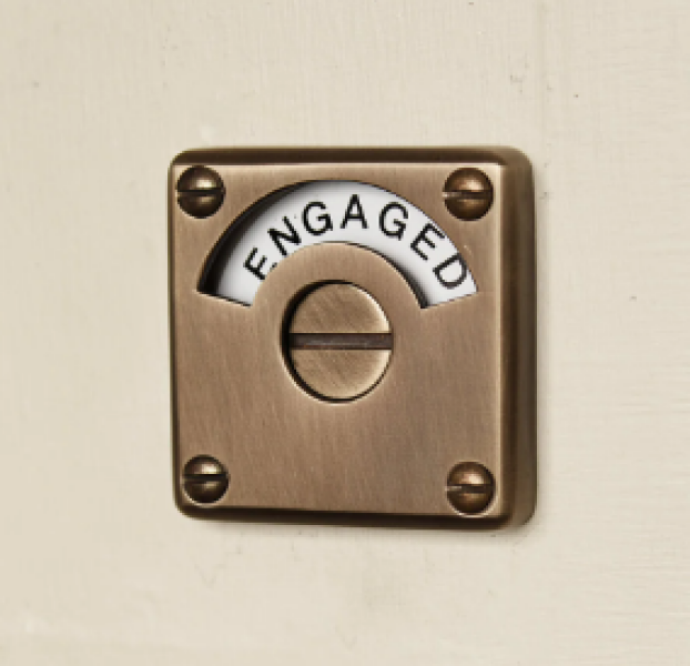 I’m claustrophobic and certain kinds of public toilet locks freak me out. Has anyone overcome this, or similar?