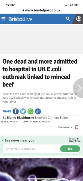 Why don't they tell us the E-coli source so we can avoid it?