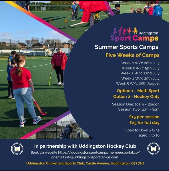 Uddingston Sports Camps- Summer 2024