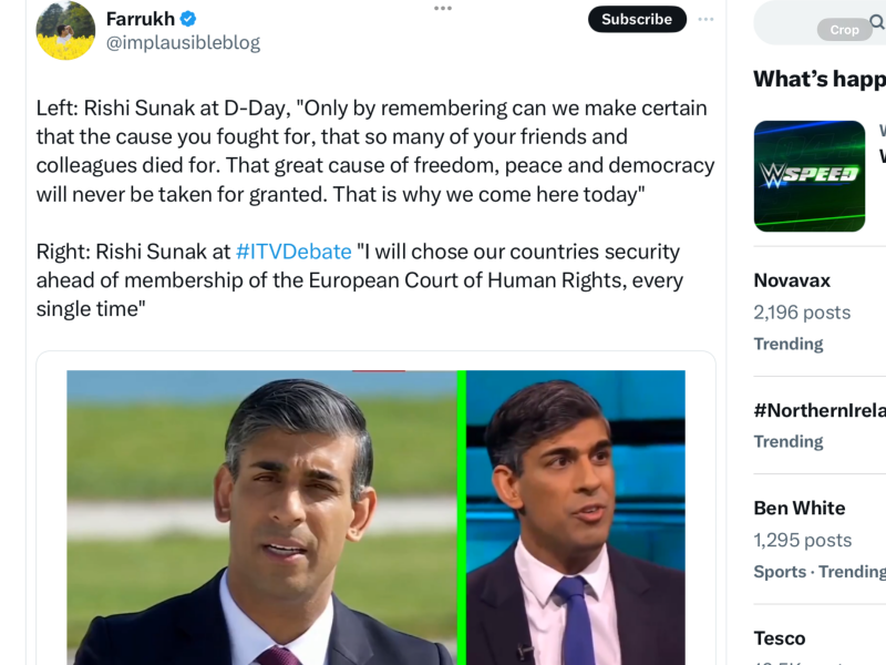 Thread 47 Sunak : The Ship of Fools sails on